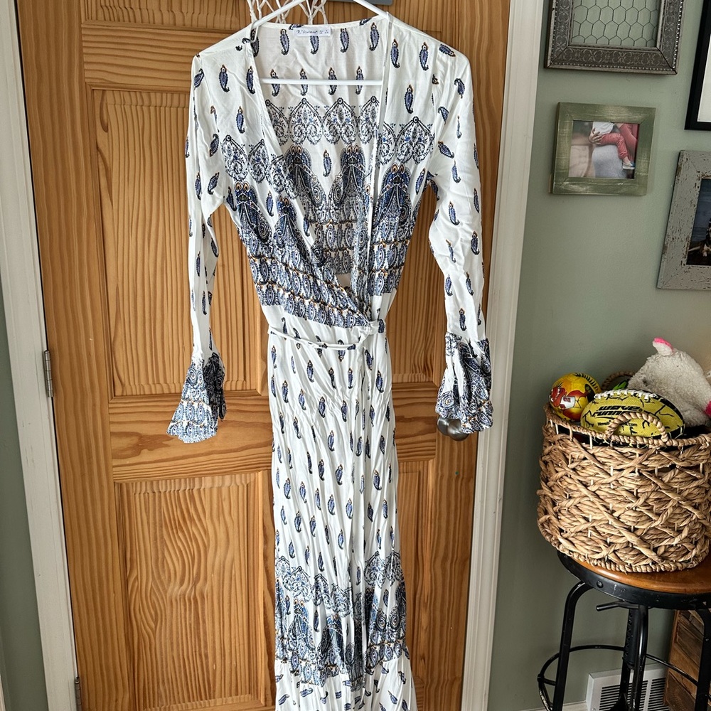 Wrap Maxi Dress